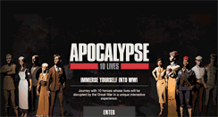 Desktop Screenshot of apocalypse-10destins.com